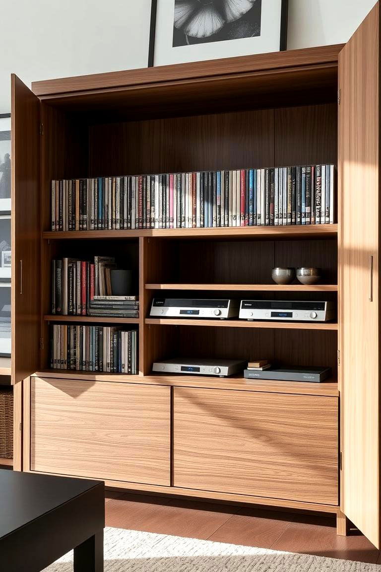 CD Storage Cabinets - 24 Cd Storage Ideas