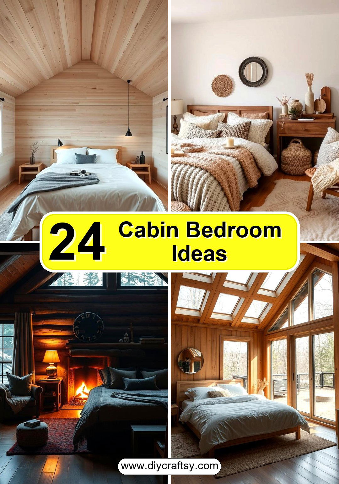 Cabin Bedroom Ideas