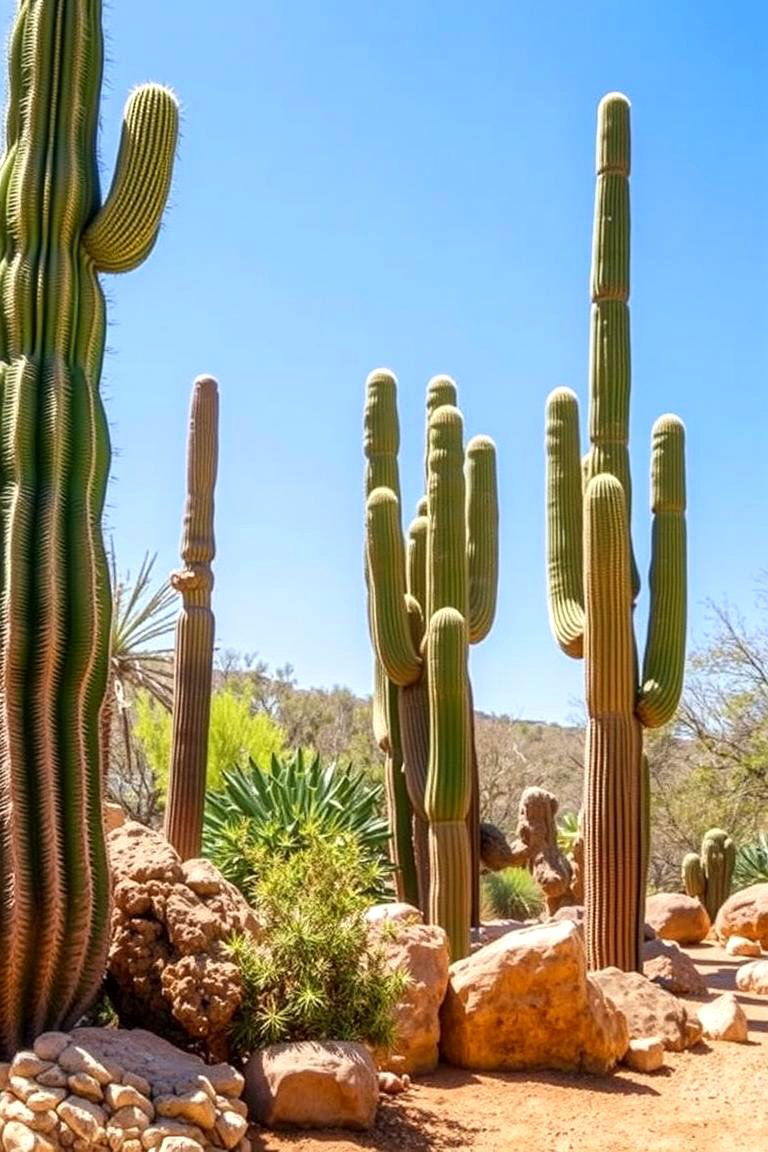 Cacti Oasis Retreat - 24 Desert Landscape Ideas
