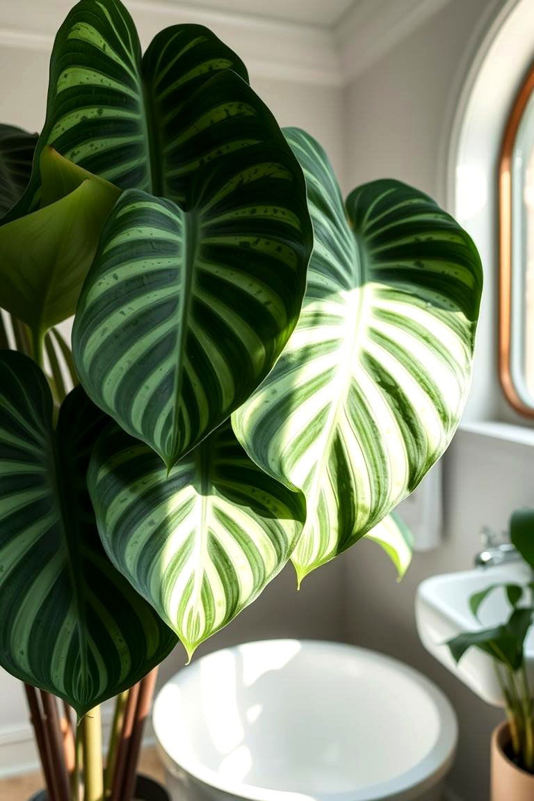 Calathea Exotica - 24 Best Plants for Bathroom