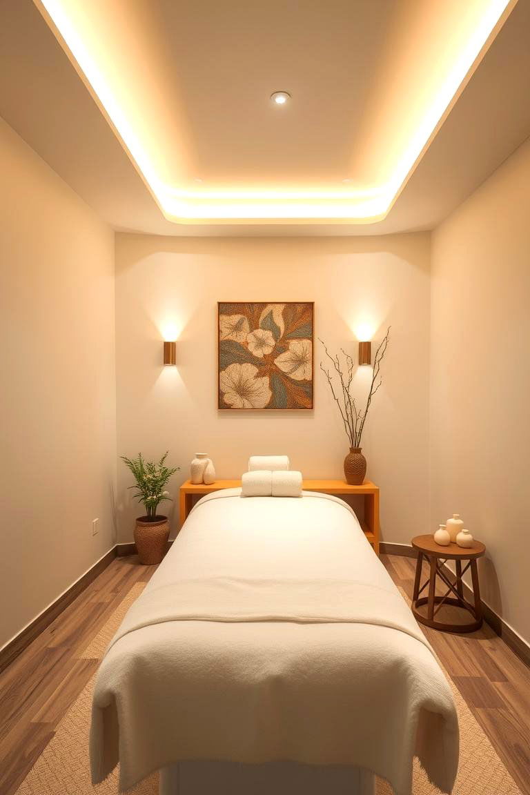 Calming Color Palette - 24 Massage Room Setup Ideas