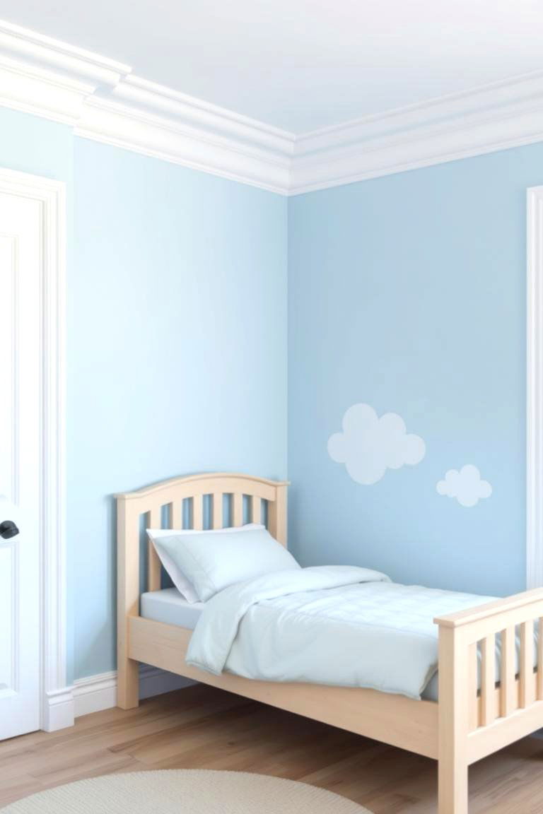 Calming Pastel Paradise - 24 Kids Room Paint Ideas