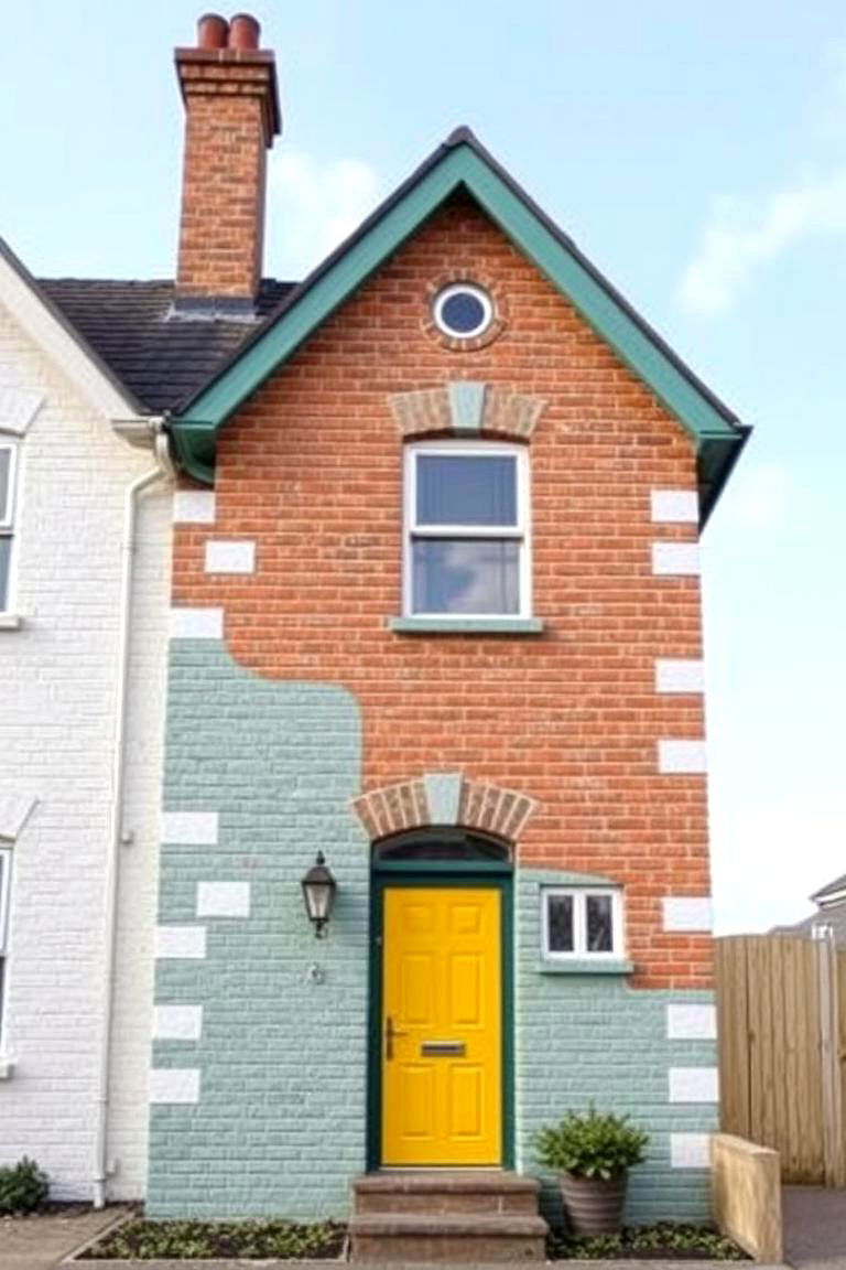 Can Painting Brick Increase Your Homes Value - 24 Painted Brick Houses