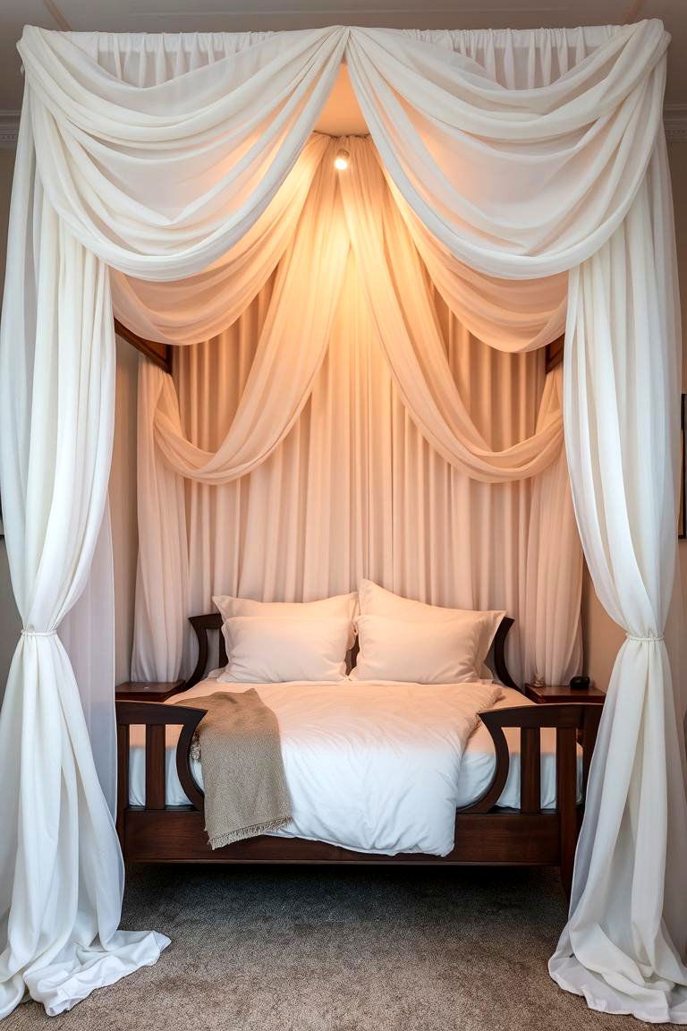 Canopy Bed Nook - 24 Bed Nook Ideas