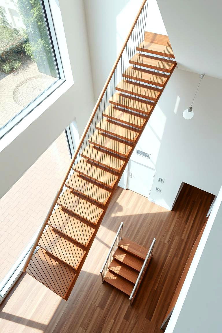Cantilevered Design Staircase - 24 Contemporary Staircase Design Ideas