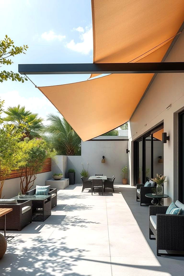 Cantilevered Overhang Roof - 24 Deck Roof Ideas