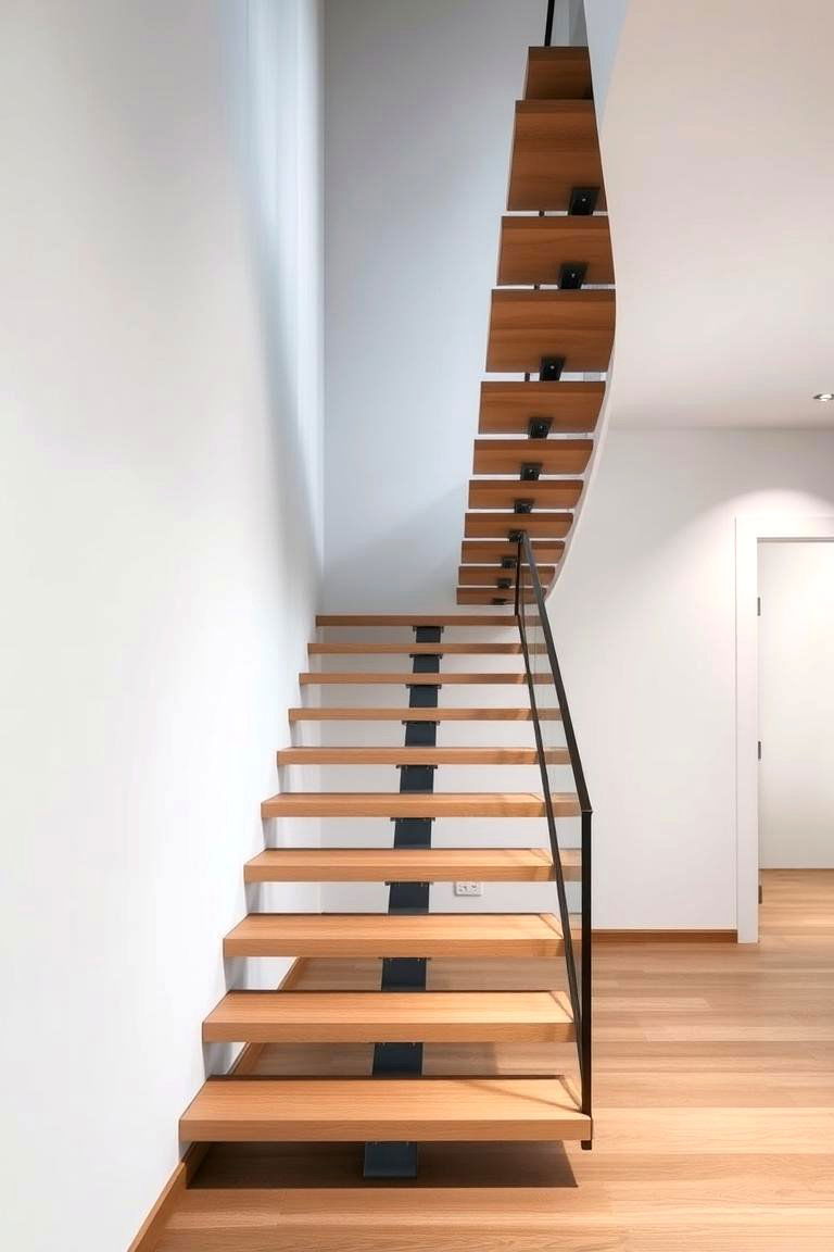 Cantilevered Staircase - 24 Open Staircase Ideas