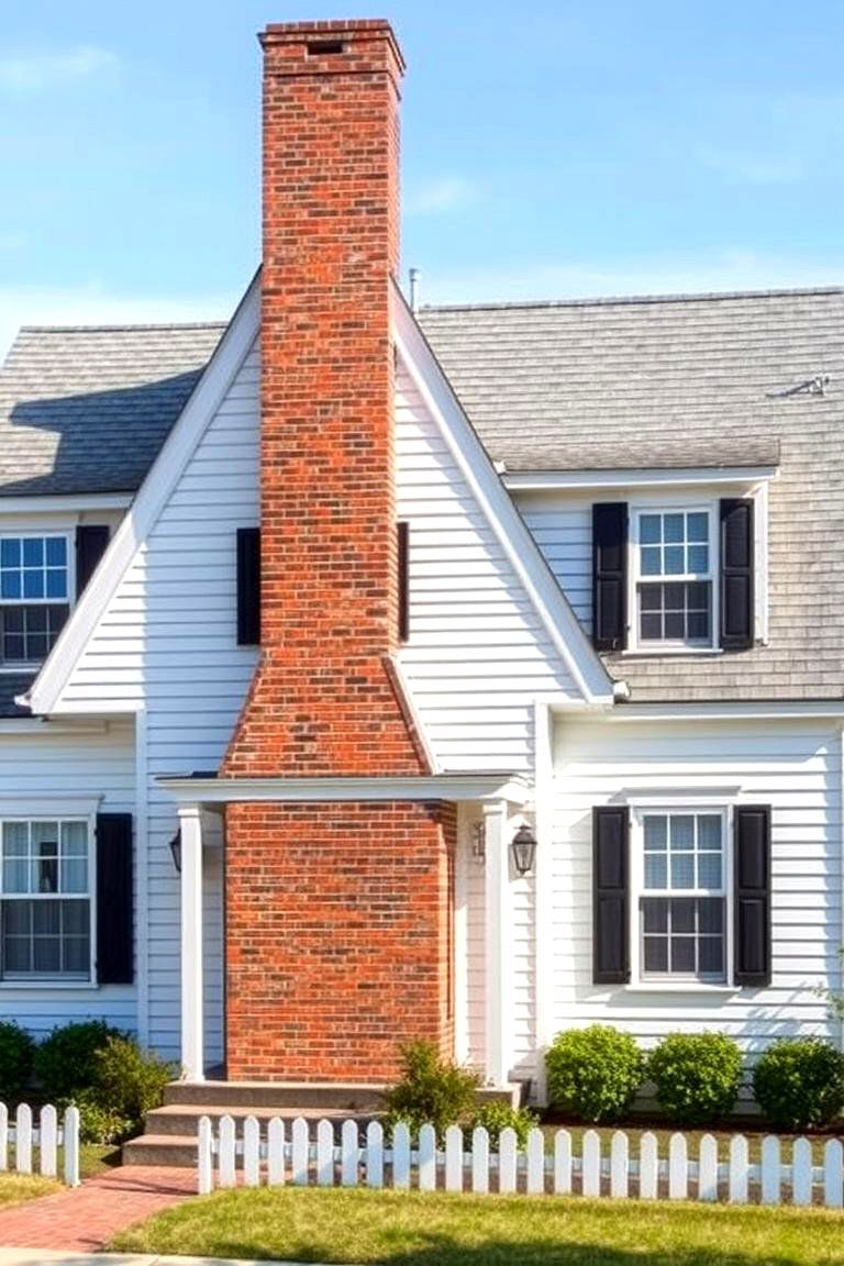 Cape Cod Cozy Charm - 24 White Siding House Designs