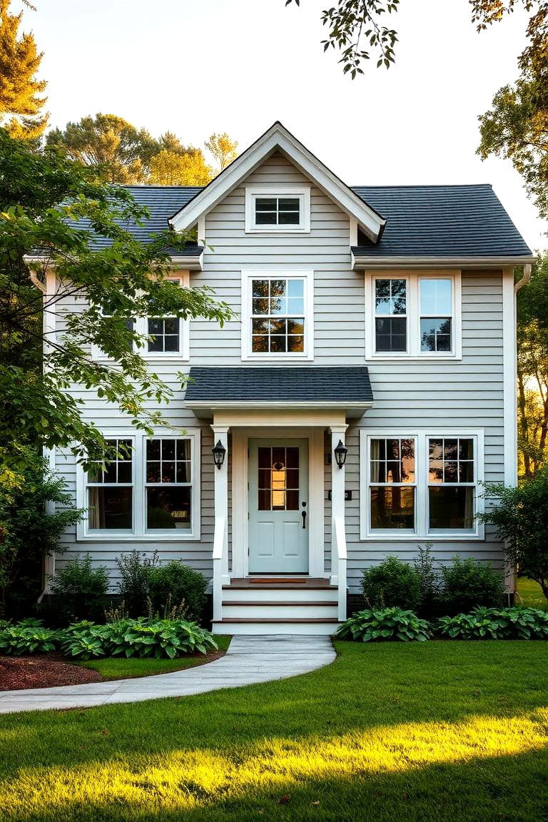 Cape Cod Revival - 24 1980s House Exterior Ideas