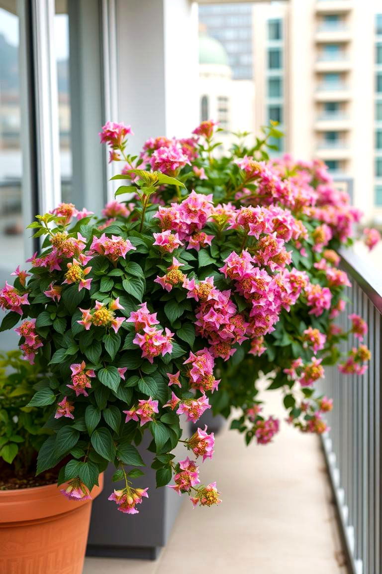 Captivating Verbena - 24 Flowering Plants for Balcony