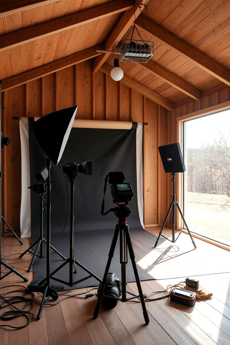 Capture Perfect Moments in a Photography Studio - 24 Garden Shed Ideas