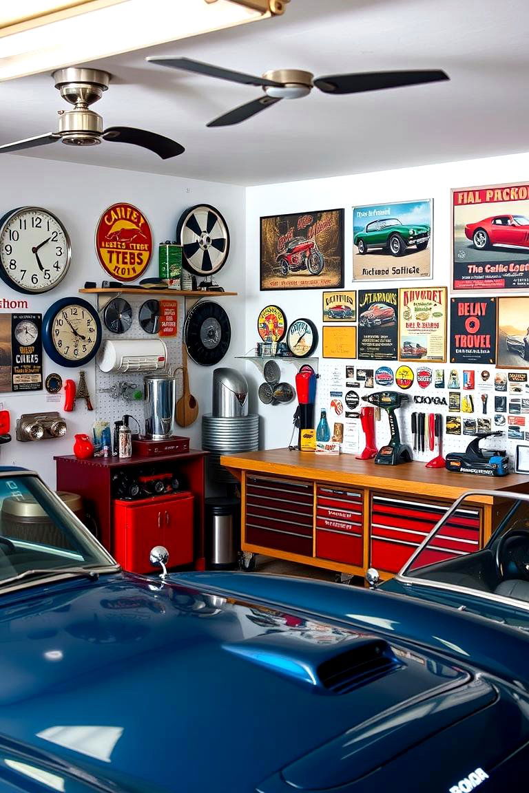 Car Enthusiasts Dream - 24 Man Cave Ideas
