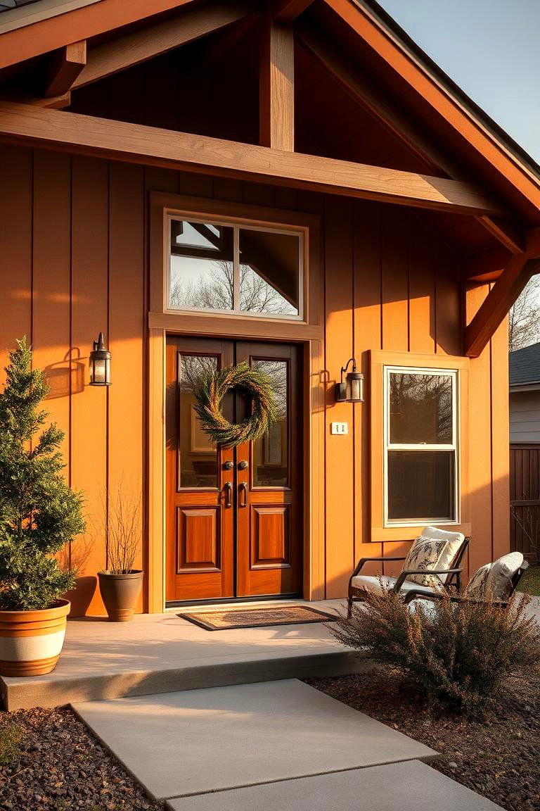 Caramel Brown - 24 Brown Exterior House Colors