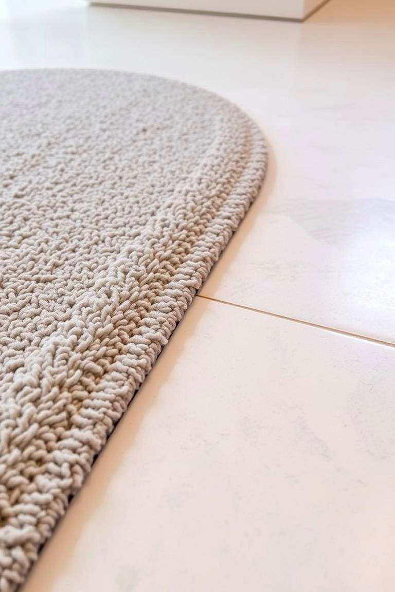 Carpet to Tile Transitions with Bullnose Trim - 24 Floor Transition Ideas