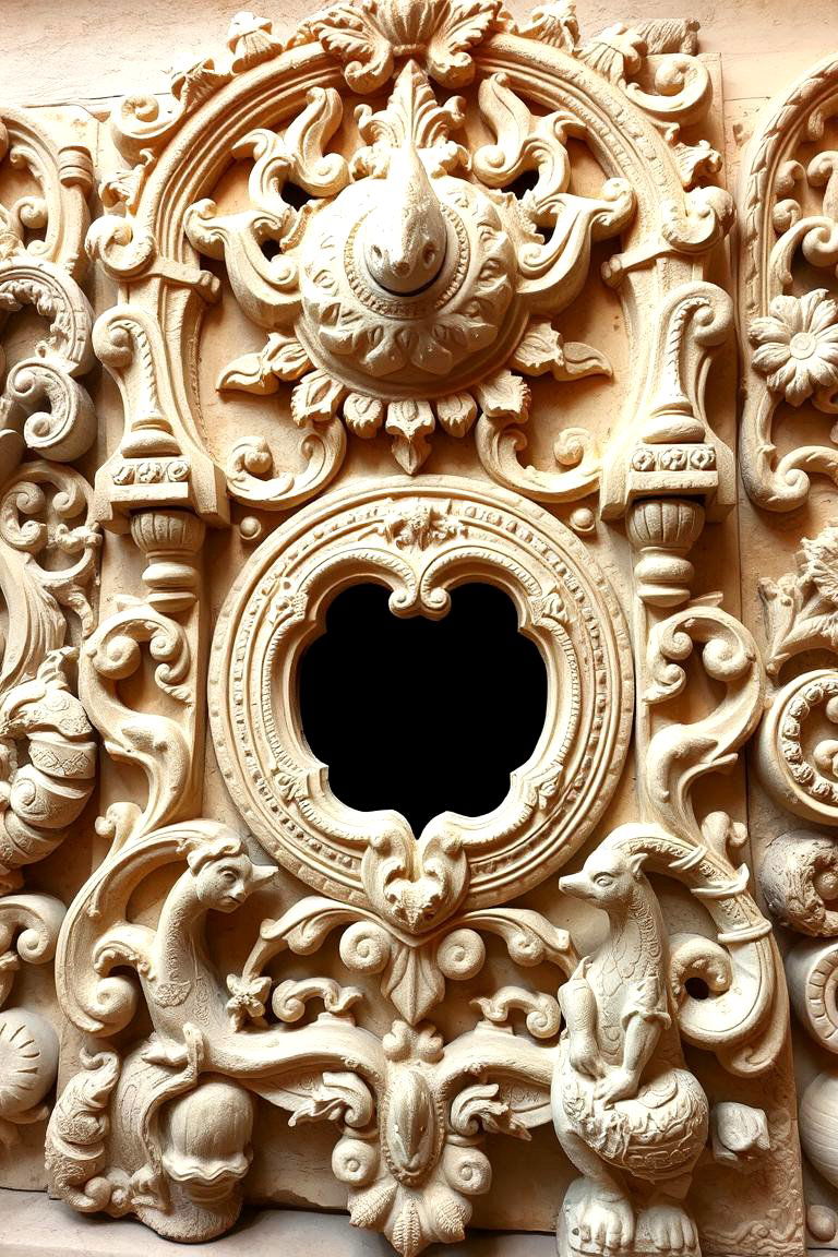 Carved Stone Decor - 24 Stone Bathroom Ideas