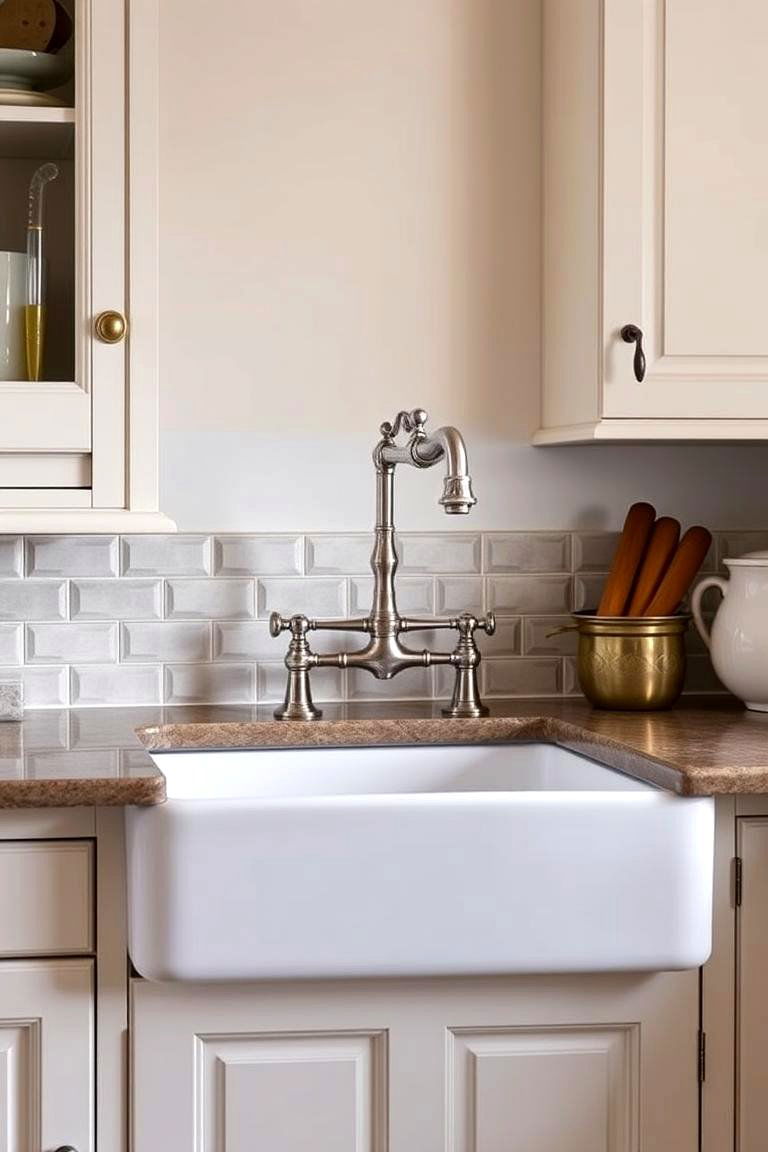 Cast Iron Sink - 24 Kitchen Sink Ideas