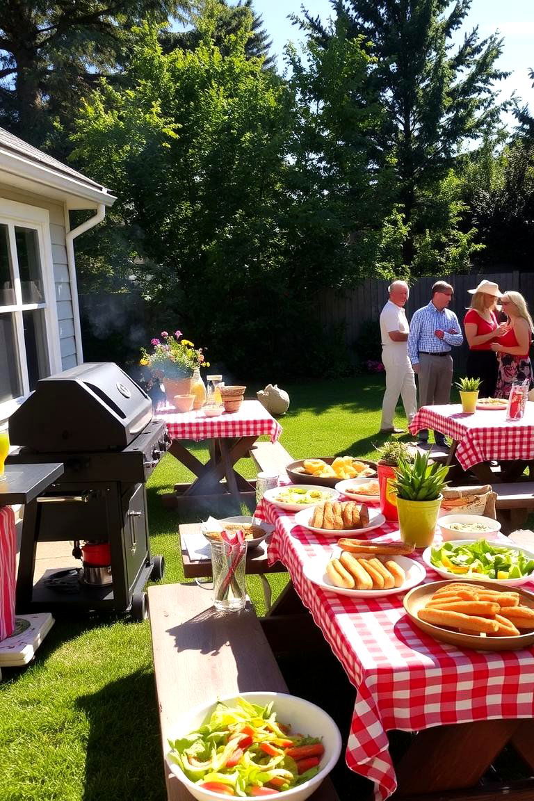 Casual Backyard Barbecue - 24 Wedding Rehearsal Dinner Ideas