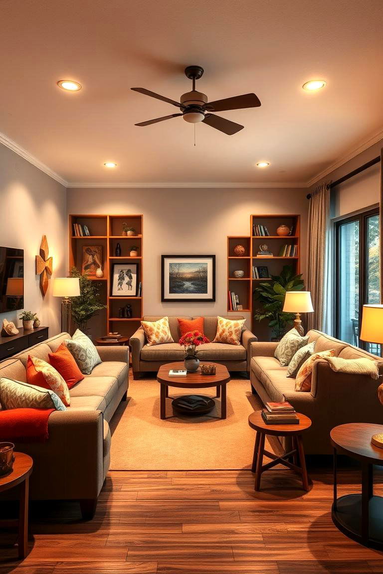 Casual Family Gathering Area - 24 California Room Design Ideas