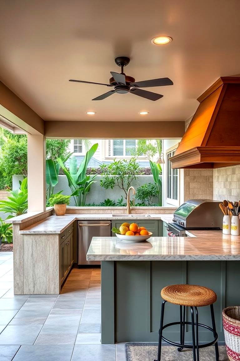 Casual Lanai Kitchen - 24 Lanai Kitchen Ideas