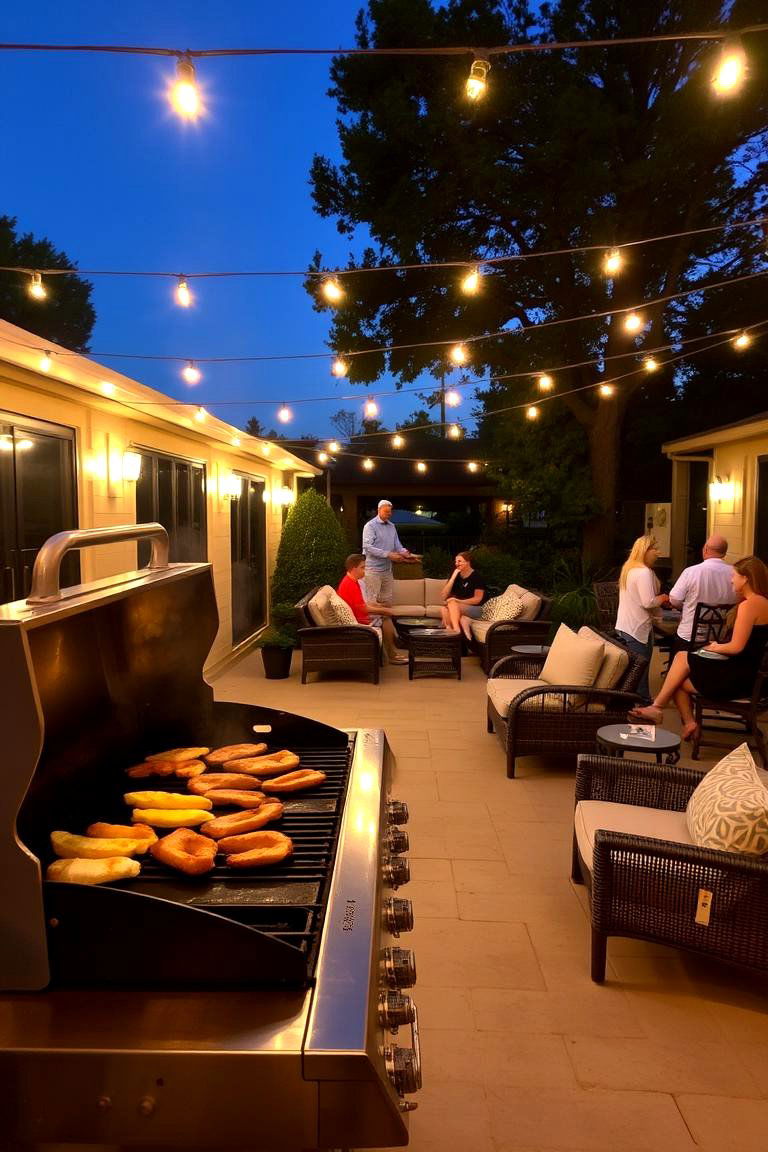 Casual Outdoor Grill and Chill - 24 Wedding Rehearsal Dinner Ideas