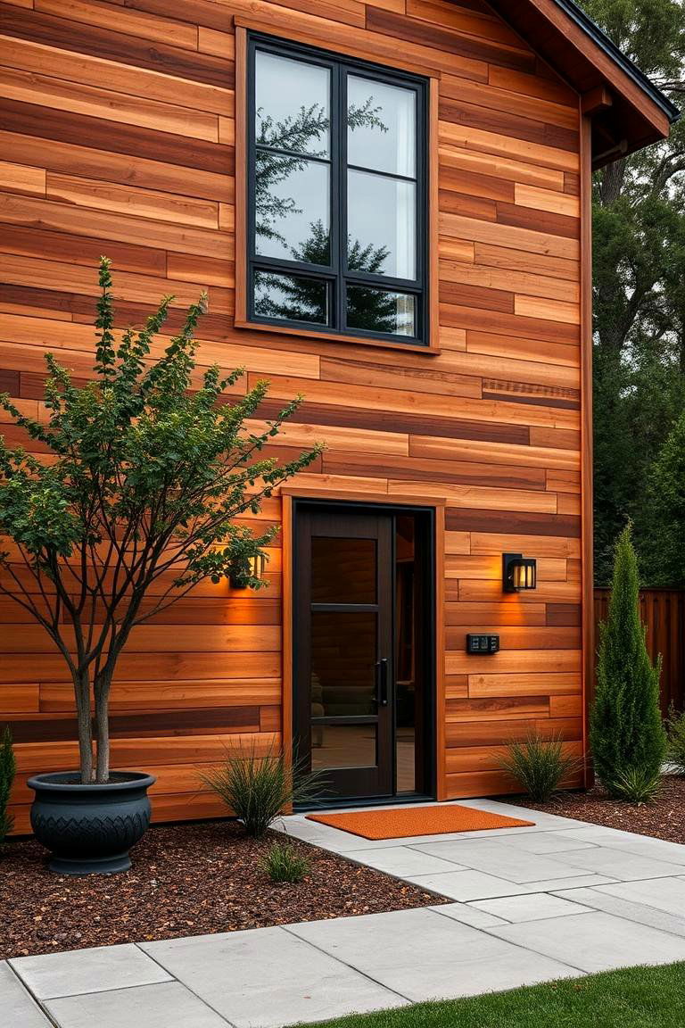 Cedar Brown - 24 Brown Exterior House Colors
