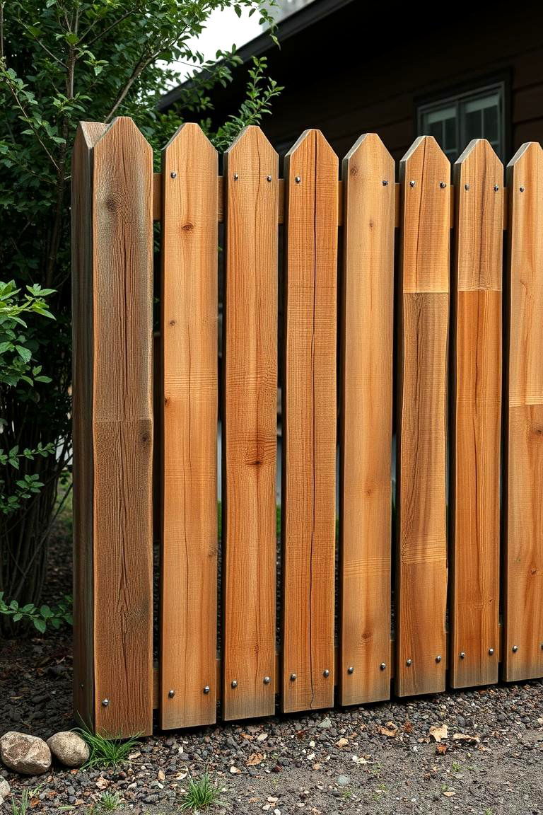 Cedar Reclaimed Wood Fence - 24 Cedar Fence Ideas