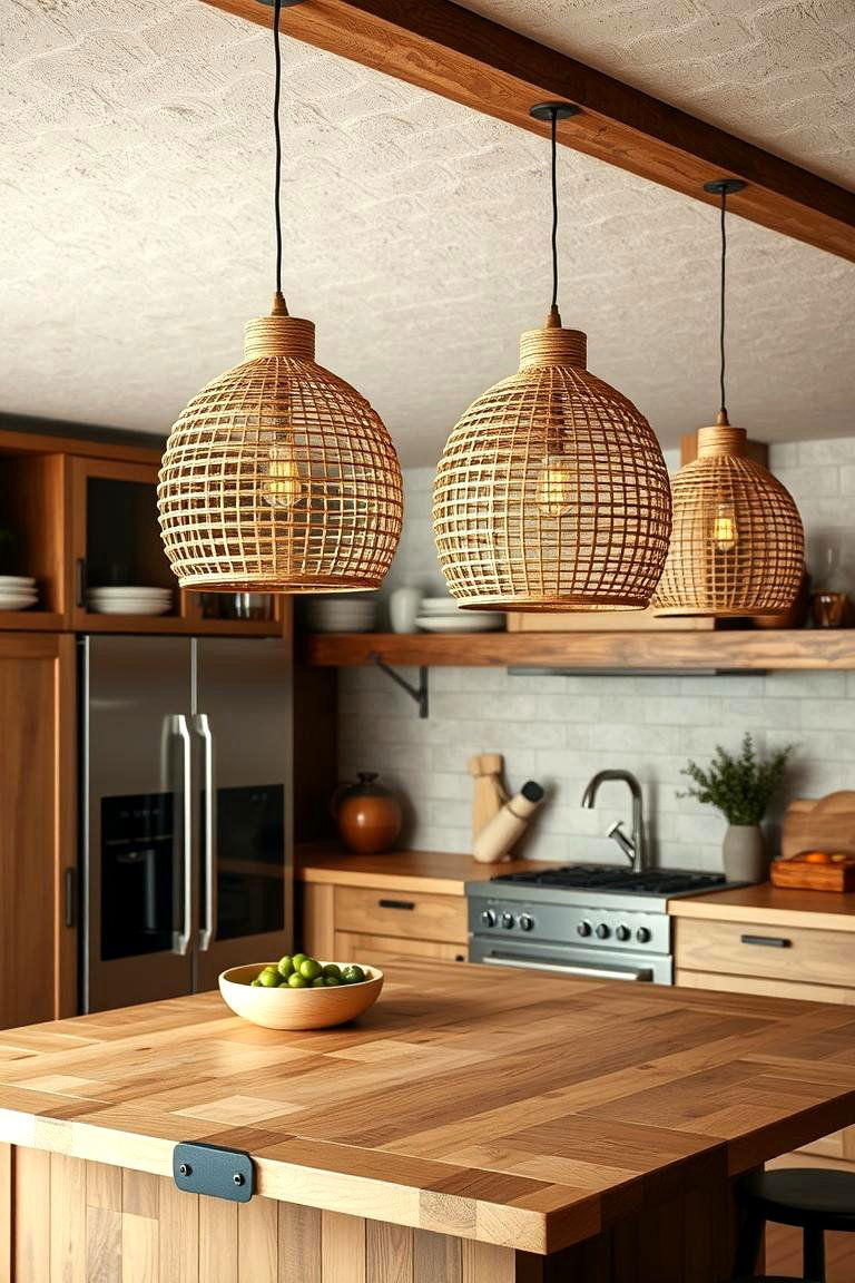 Ceramic or Terracotta Backsplash - 24 Organic Kitchen Design Ideas
