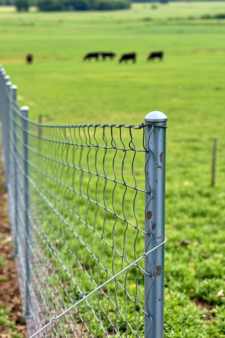 Chain Link Fence - 24 Farm Fence Ideas