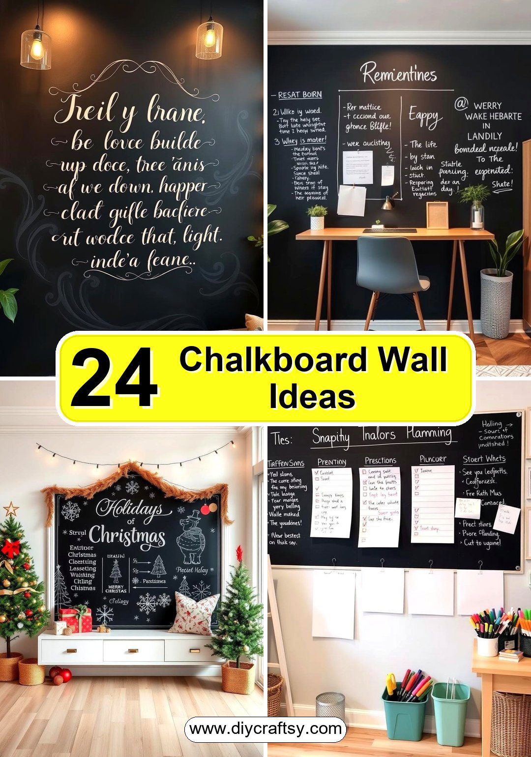 Chalkboard Wall Ideas