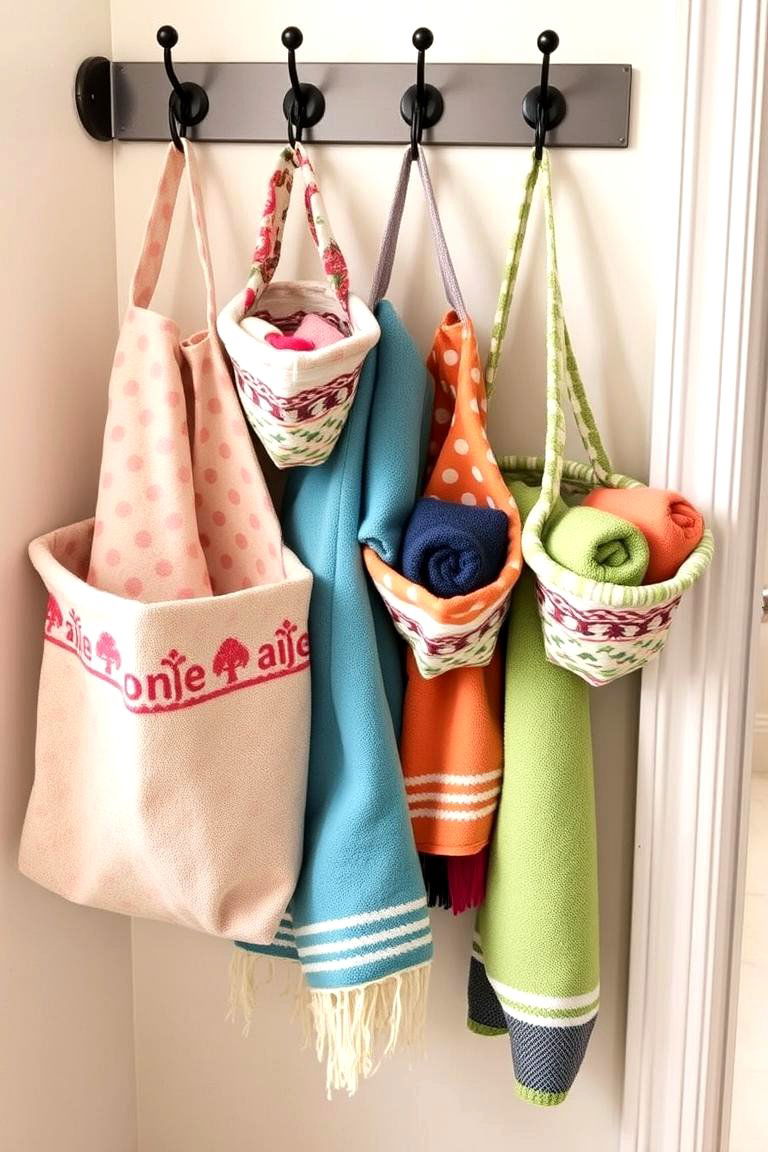 Charming DIY Fabric Baskets - 24 Towel Storage Ideas