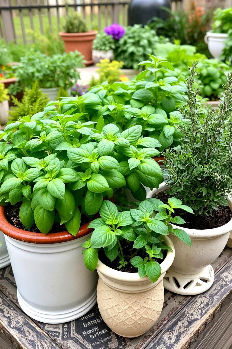 Charming Herb Retreat - 24 Small Garden Ideas