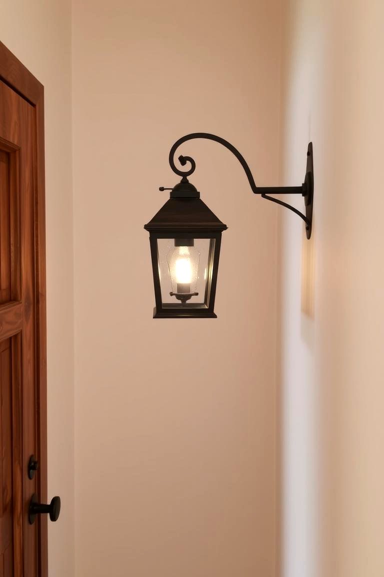 Charming Lantern Style Lights - 24 Hallway Lighting Ideas
