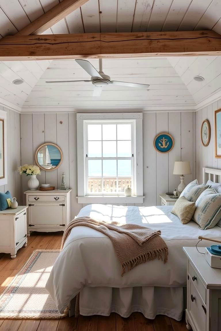 Charming Nautical Retreat - 24 Cape Cod Upstairs Bedroom Ideas