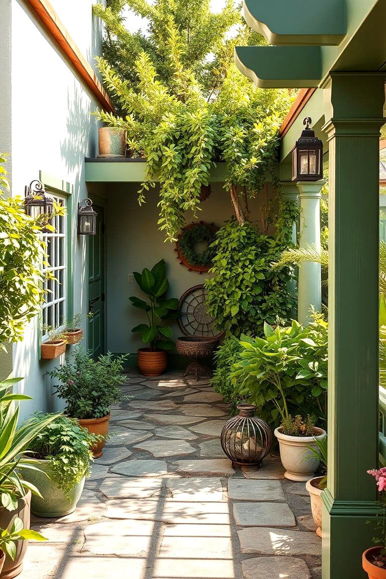 Charming Outdoor Oasis - 24 Sage Green Paint Color Ideas