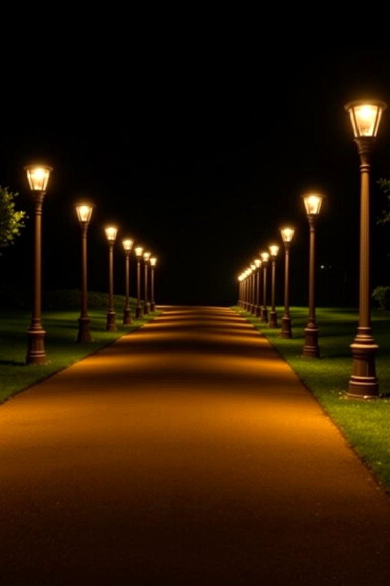 Charming Post Lights - 24 Outdoor Lighting Ideas
