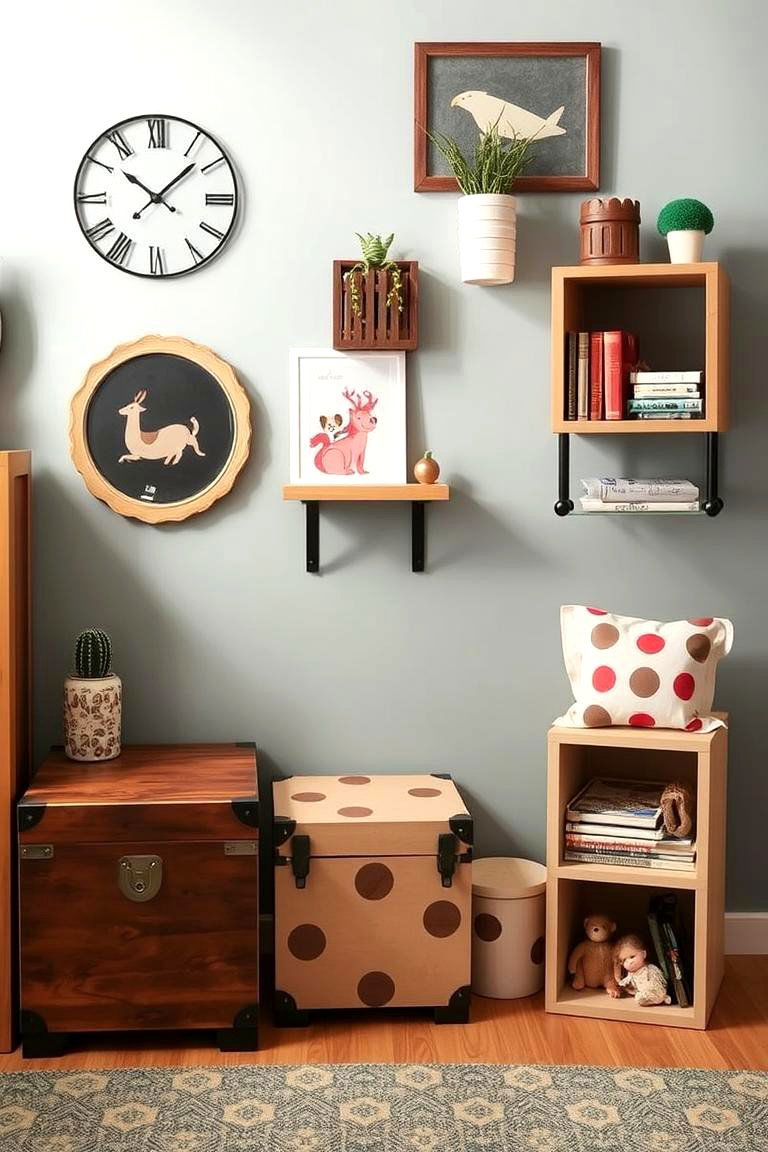 Charming Storage Solutions - 24 Unicorn Bedroom Ideas