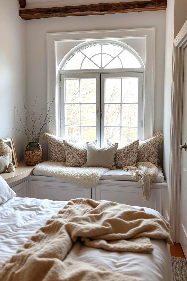 Charming Window Seats and Nooks - 24 Cottagecore Bedroom Ideas