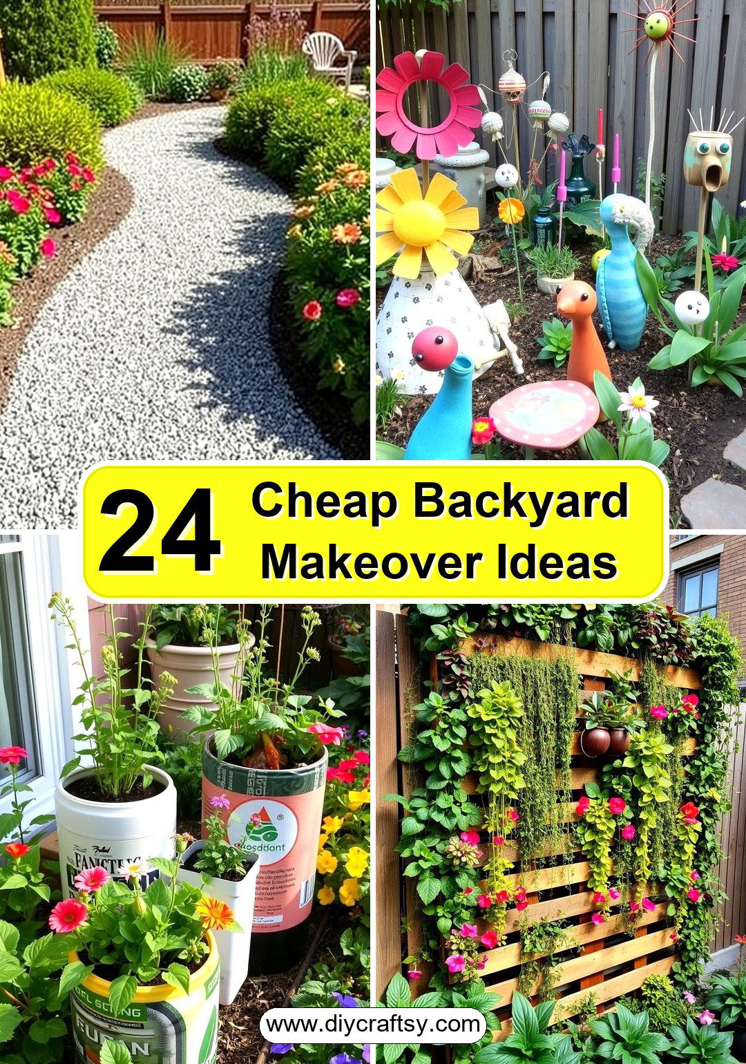 Cheap Backyard Makeover Ideas