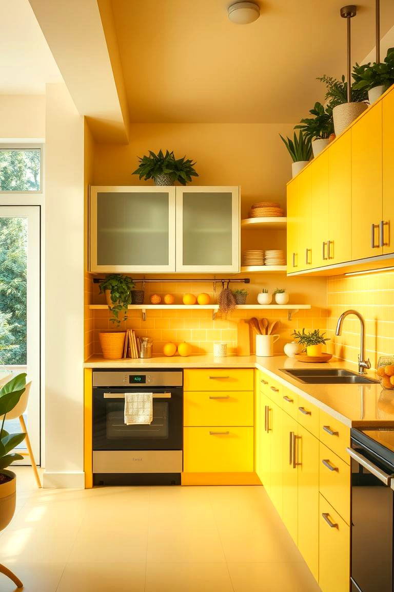 Cheerful Citrus Vibes - 24 Pale Yellow Kitchen Ideas