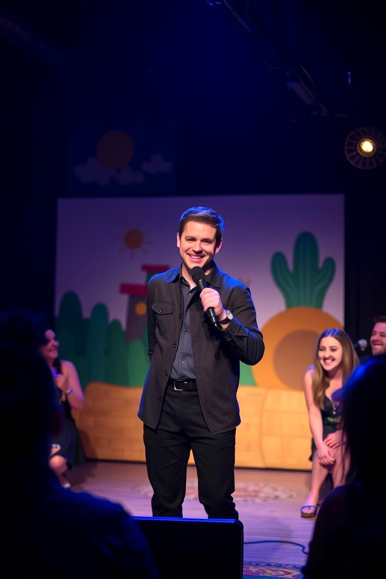 Cheerful Comedy Act - 24 Wedding Entertainment Ideas
