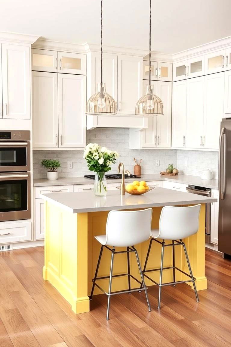 Cheerful Sunny Yellow Vibrancy - 24 Kitchen Color Ideas
