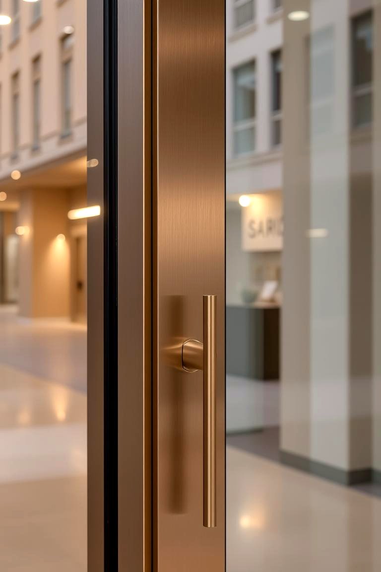 Chic Metallic Finishes - 24 Door Trim Ideas