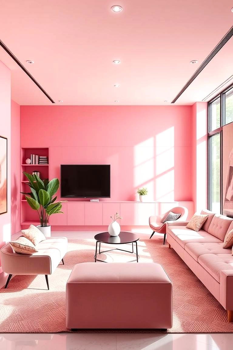 Chic Modern Pink - 24 Barbie Room Ideas