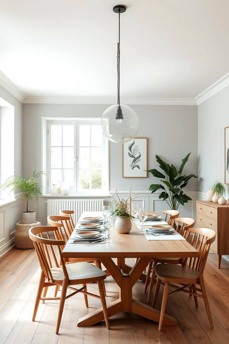 Chic Scandinavian Simplicity - 24 Casual Dining Room Ideas