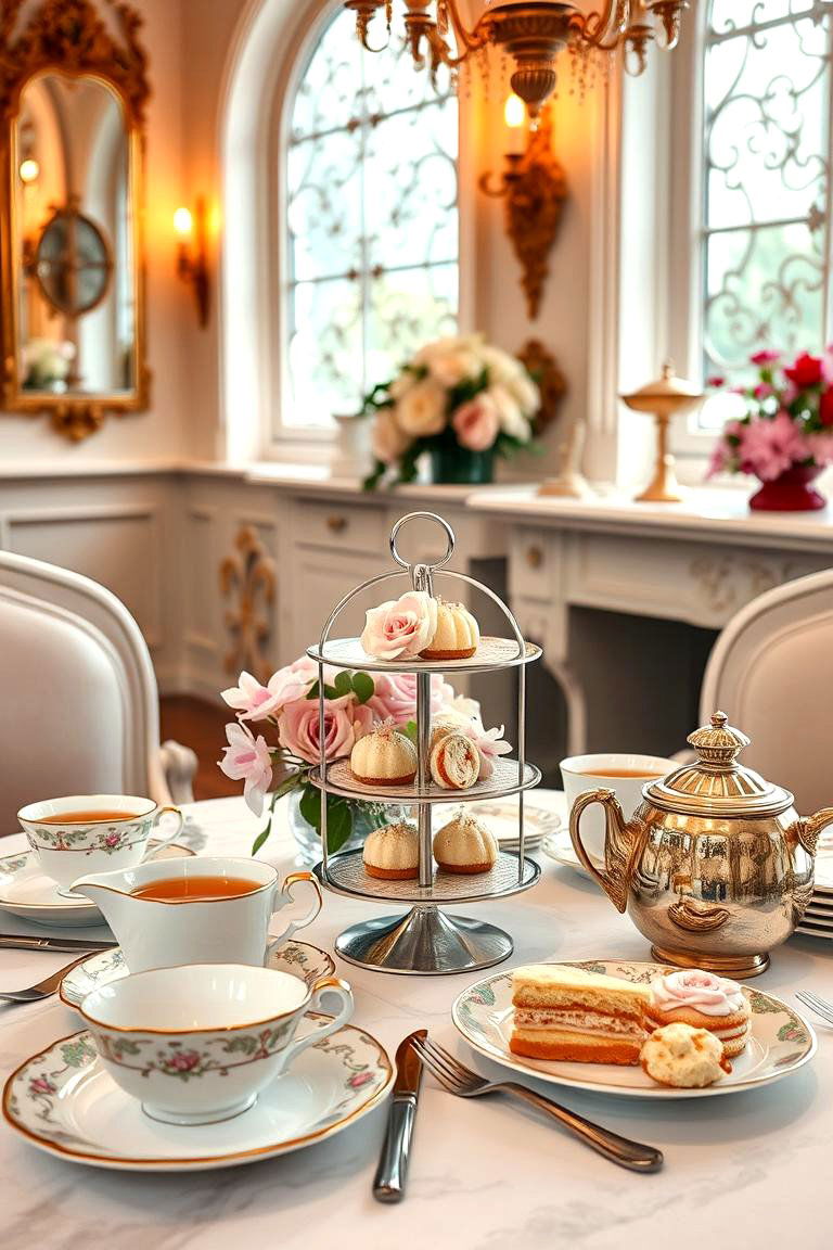 Chic Tea Party - 24 Bridal Shower Ideas
