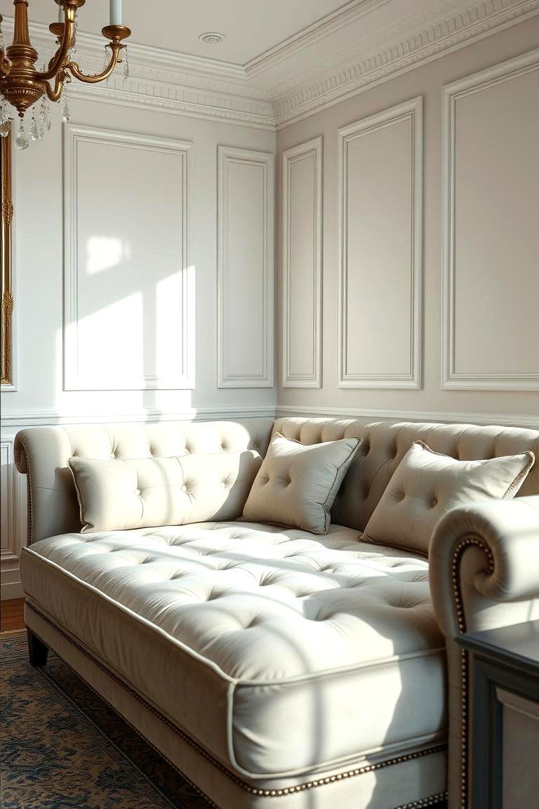 Chic Upholstered Daybed - 24 Unique Bed Design Ideas