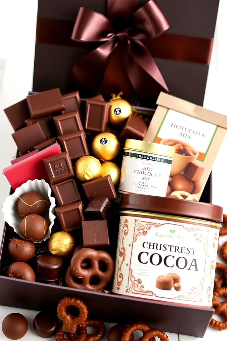 Chocolate Lovers Decadent Dream - 24 Gift Basket Ideas