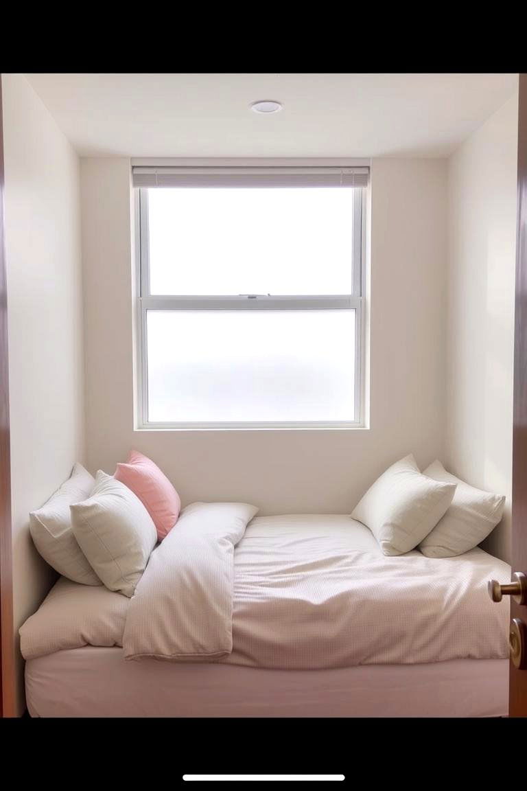 Choose Light Colors to Open Up the Space - 24 small guest room ideas