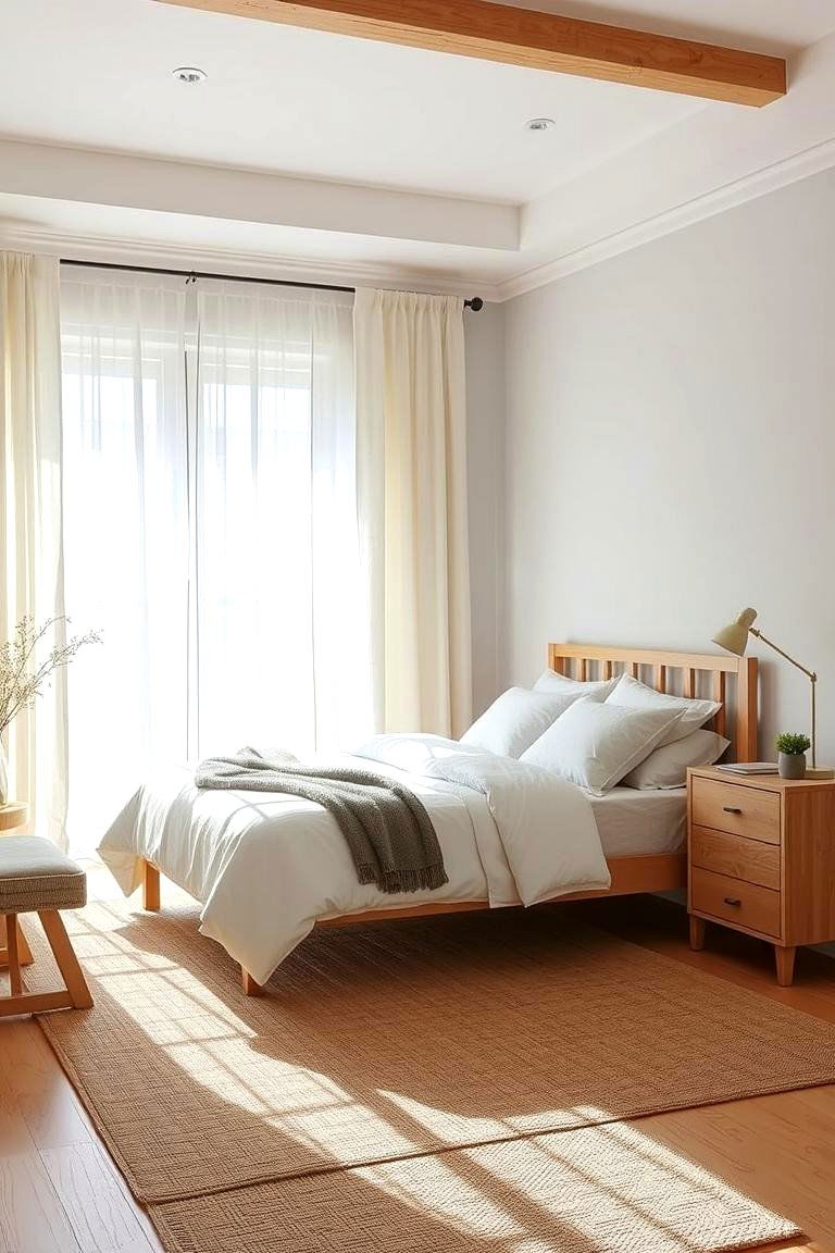 Choose Natural and Breathable Fabrics - 24 Relaxing Bedroom Ideas