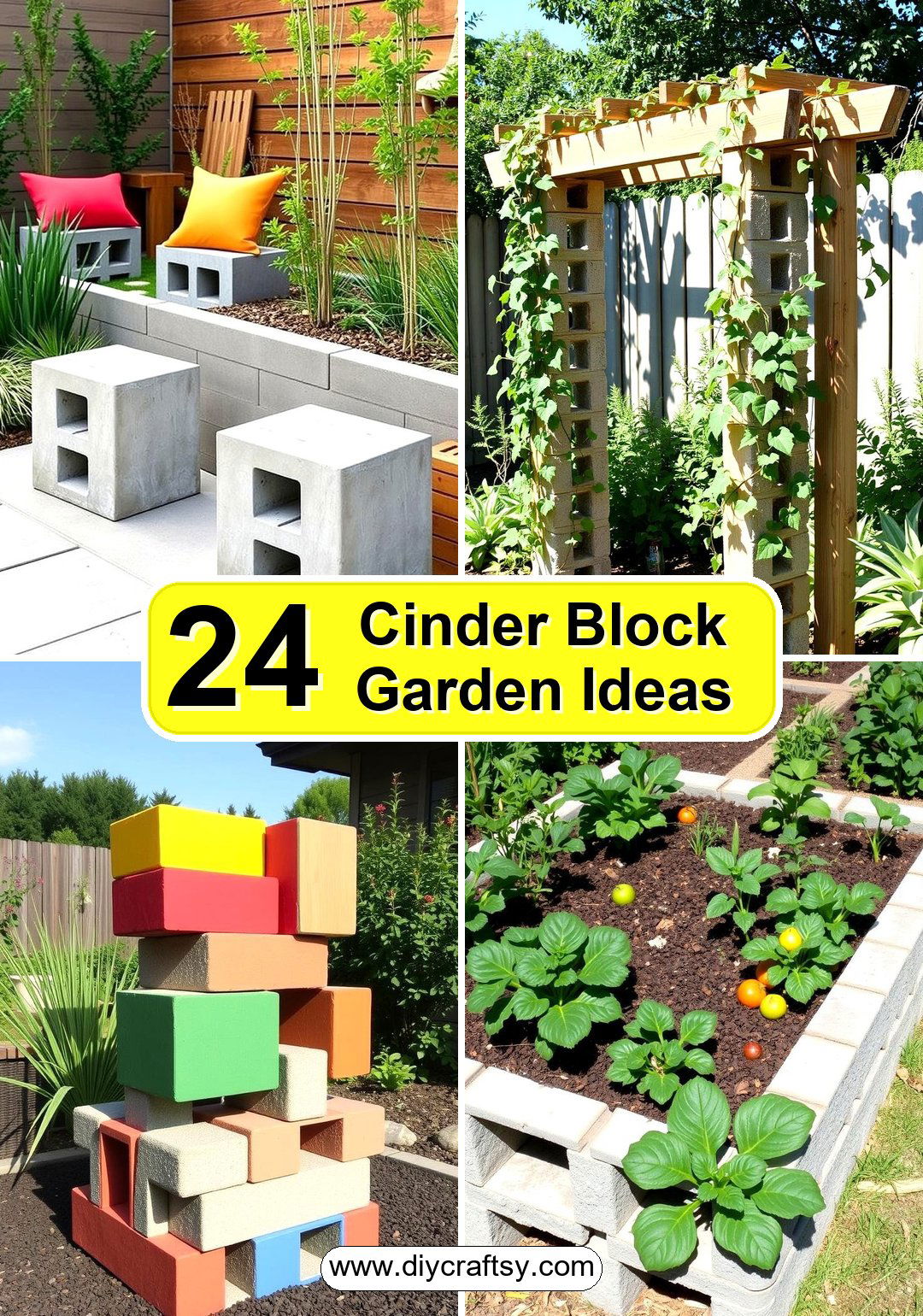 Cinder Block Garden Ideas